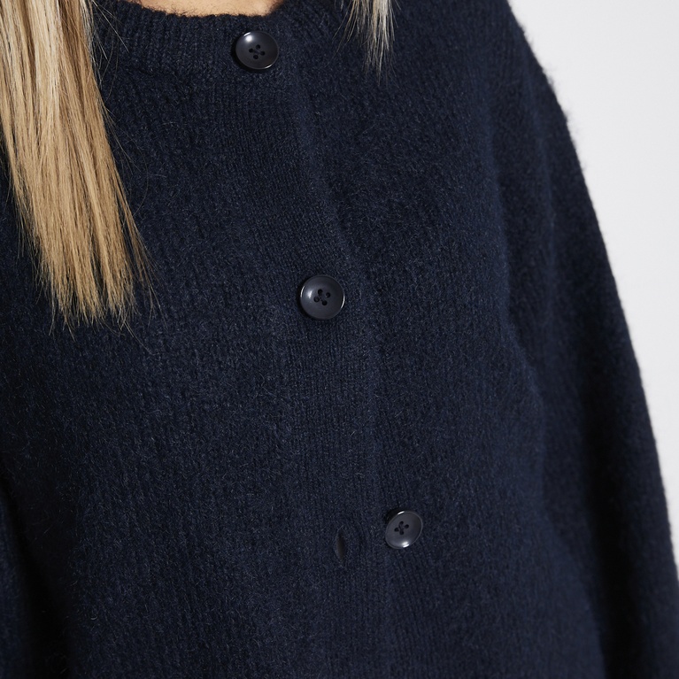 Knit cardigan "Alva" Dark Blue